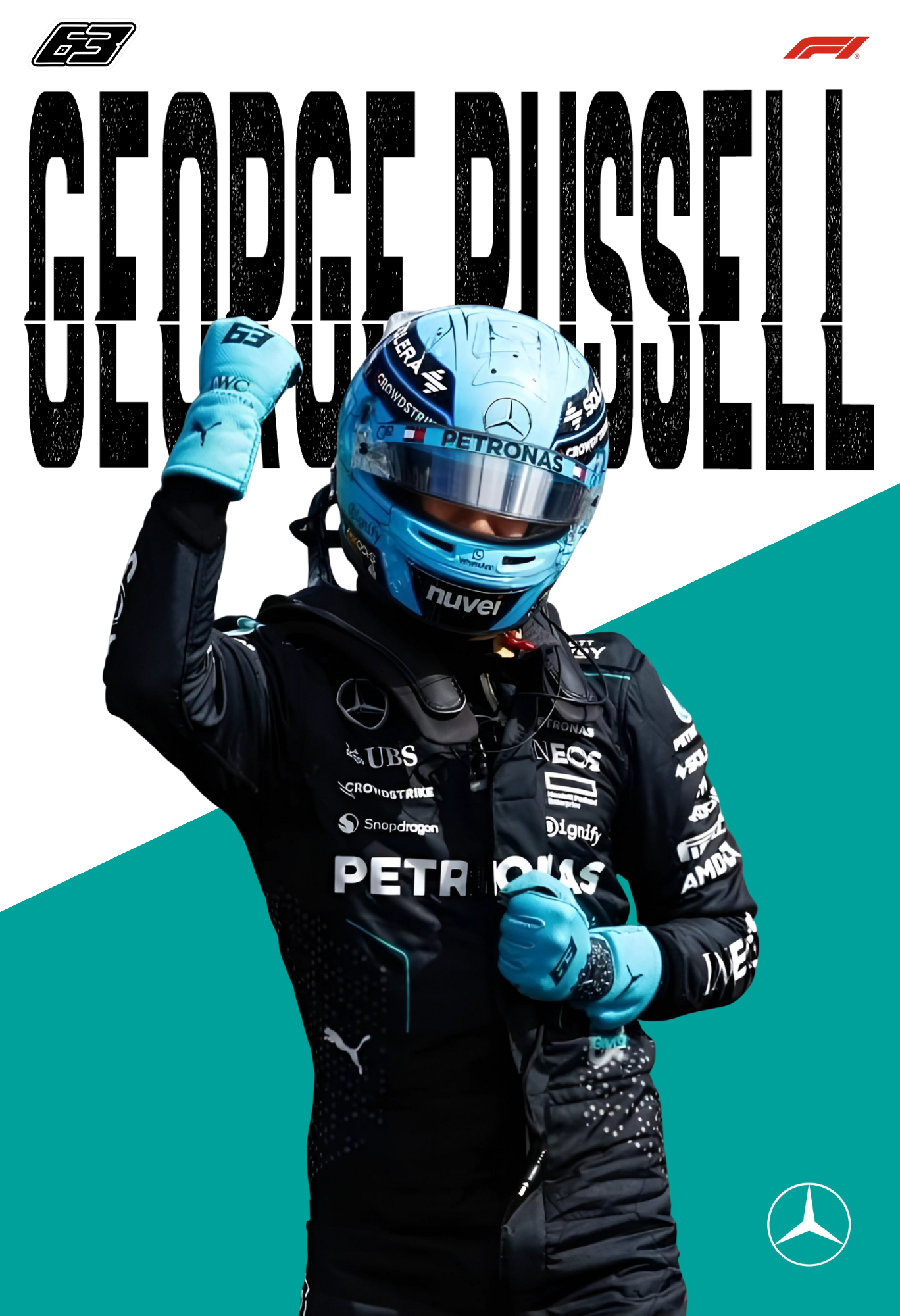 George Russell - Mercedes | Drivers of Formula One
