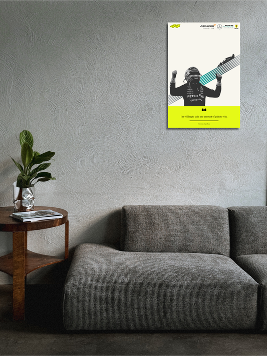 Quote by Fernando Alonso | F1 Legends | Quote Collection | Vinyl Printing