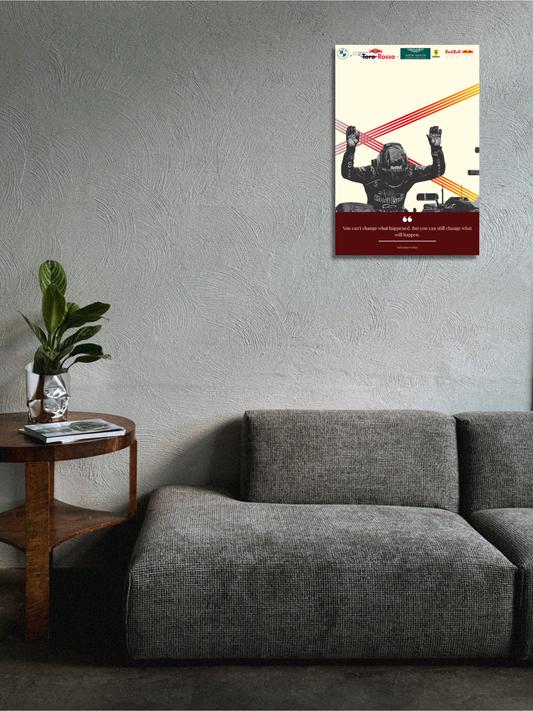 Quote by Sebastian Vettel | F1 Legends | Quote Collection | Vinyl Printing