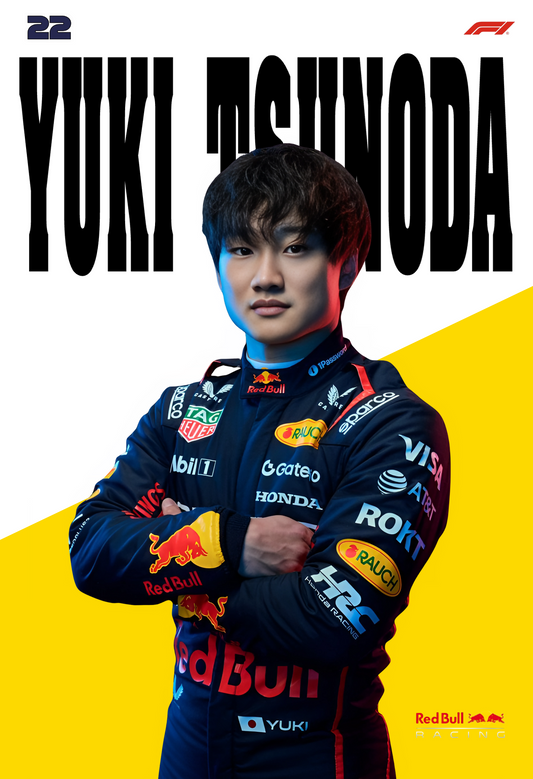 Yuki Tsunoda - Redbull | Drivers of Formula One